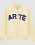 Veste à fleurs en crochet - Crème